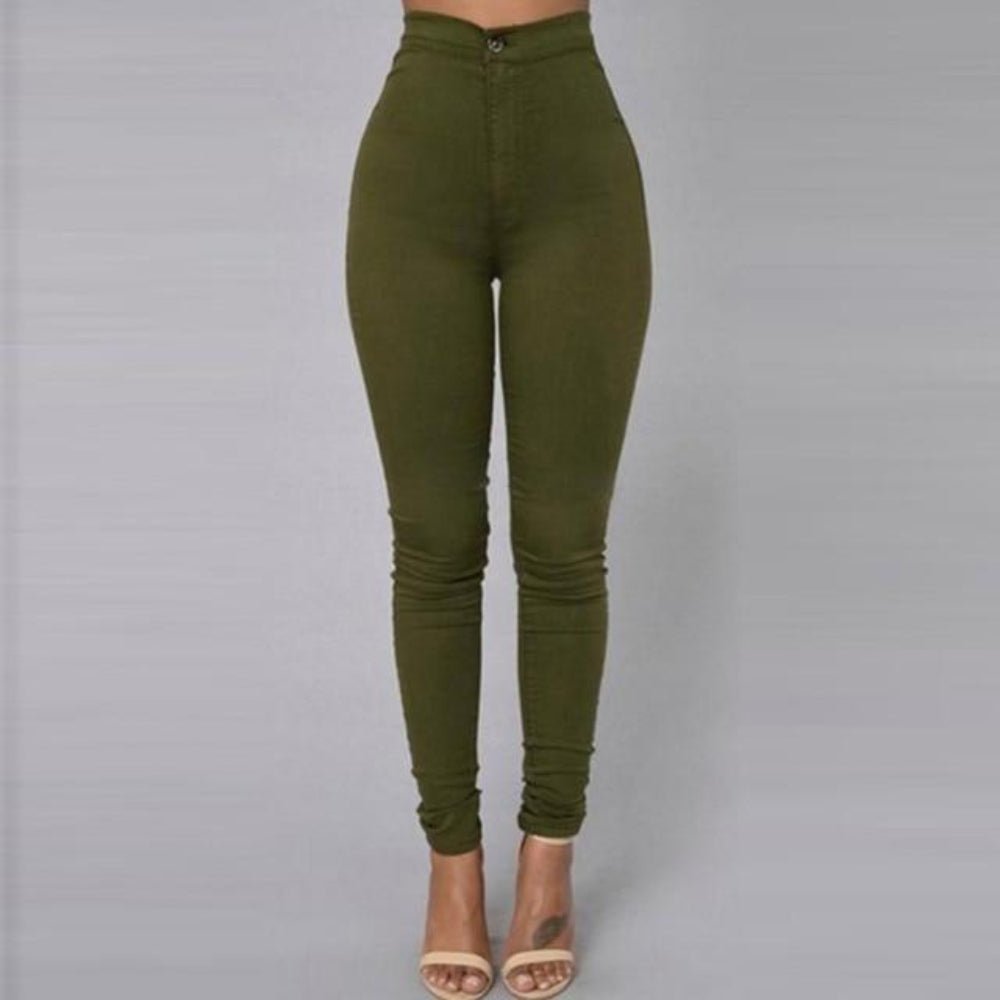 Skinny High Waist Render Jeans - Easy Pickins Store