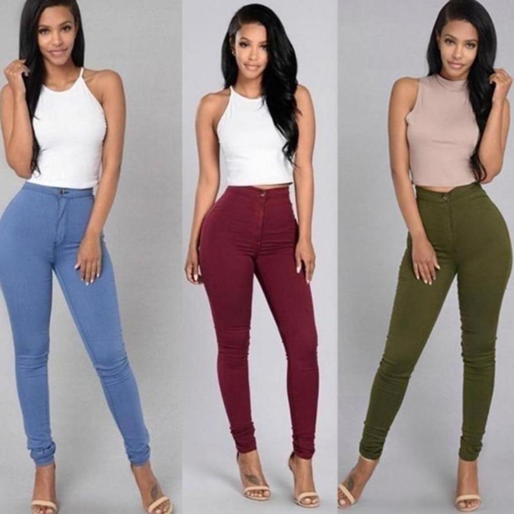 Skinny High Waist Render Jeans - Easy Pickins Store