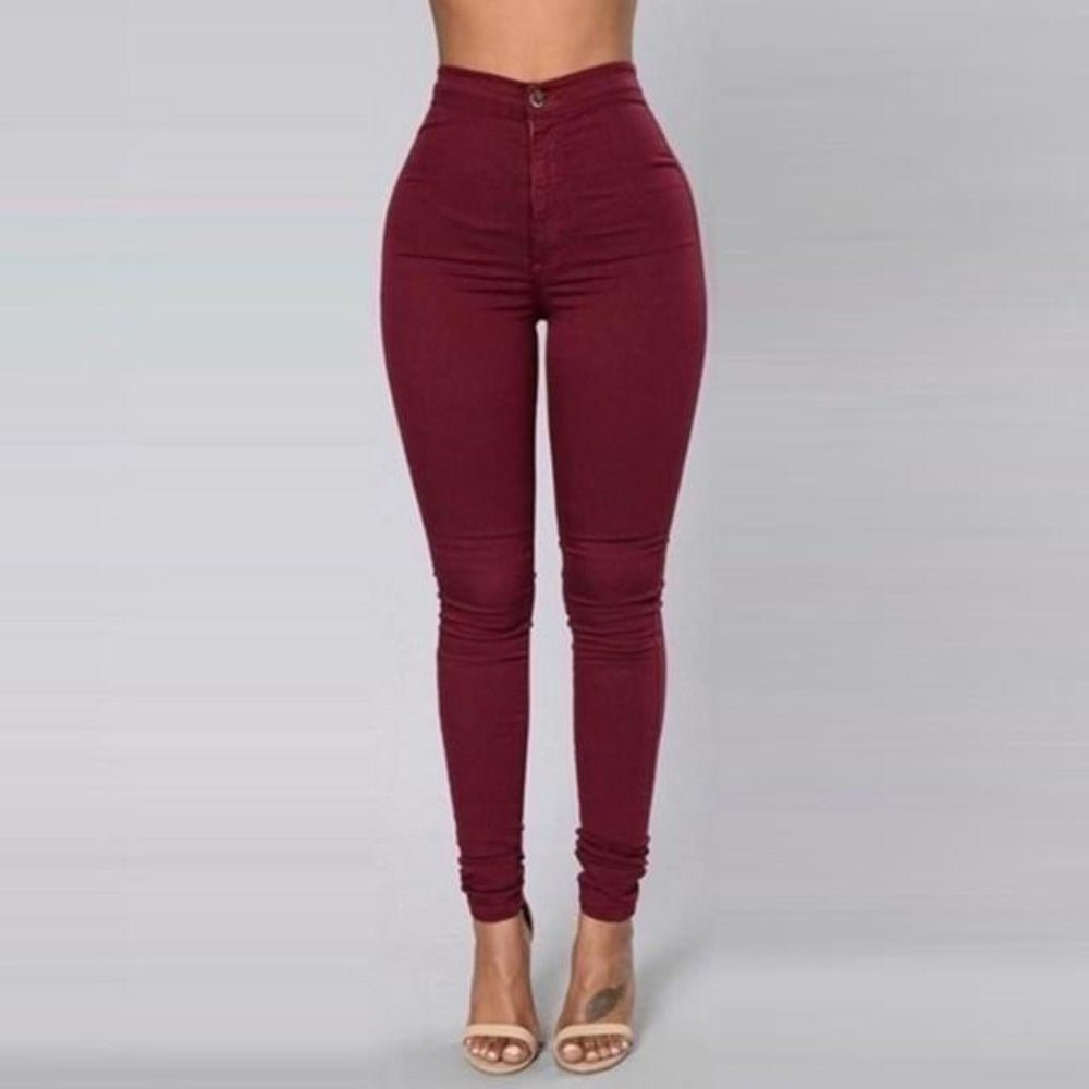 Skinny High Waist Render Jeans - Easy Pickins Store
