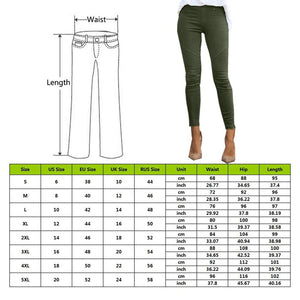 Slim Fitness Legging Elastic Seamless Jeans - Easy Pickins Store