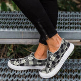 Slip On flat Canvas Fabric Loafers - Easy Pickins Store