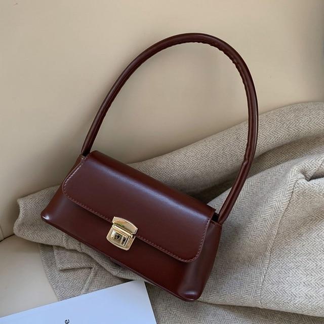 Small Handbag Short Strap Shoulder Purse - Easy Pickins Store