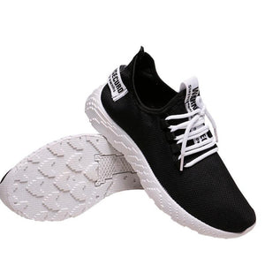 Sneakers Breathable Casual No slip Vulcanize Air Mesh Lace up - Easy Pickins Store