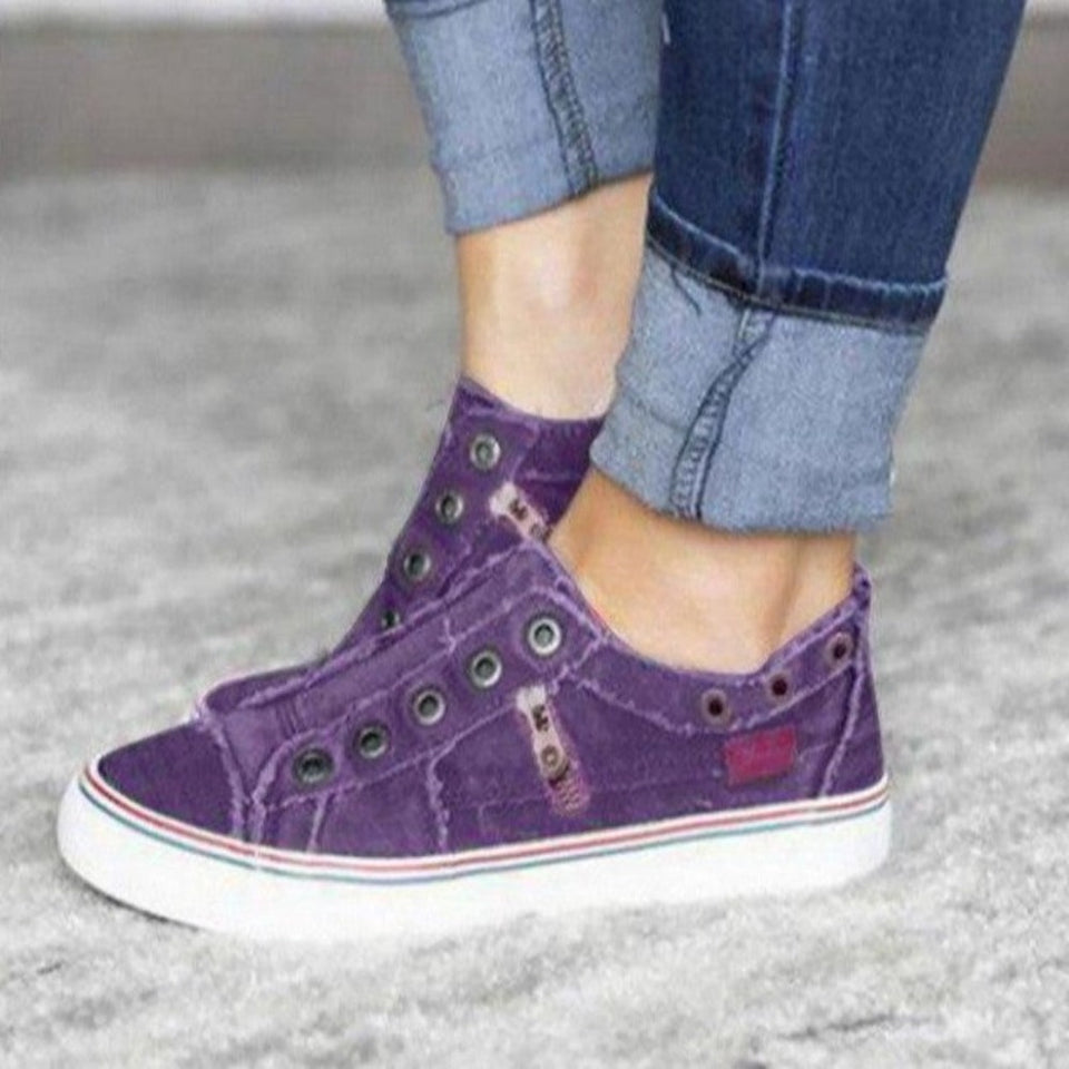 Sneakers Canvas Shoes Women Fashion Vulcanize Shoes Girls Zapatillas Mujer - Easy Pickins Store