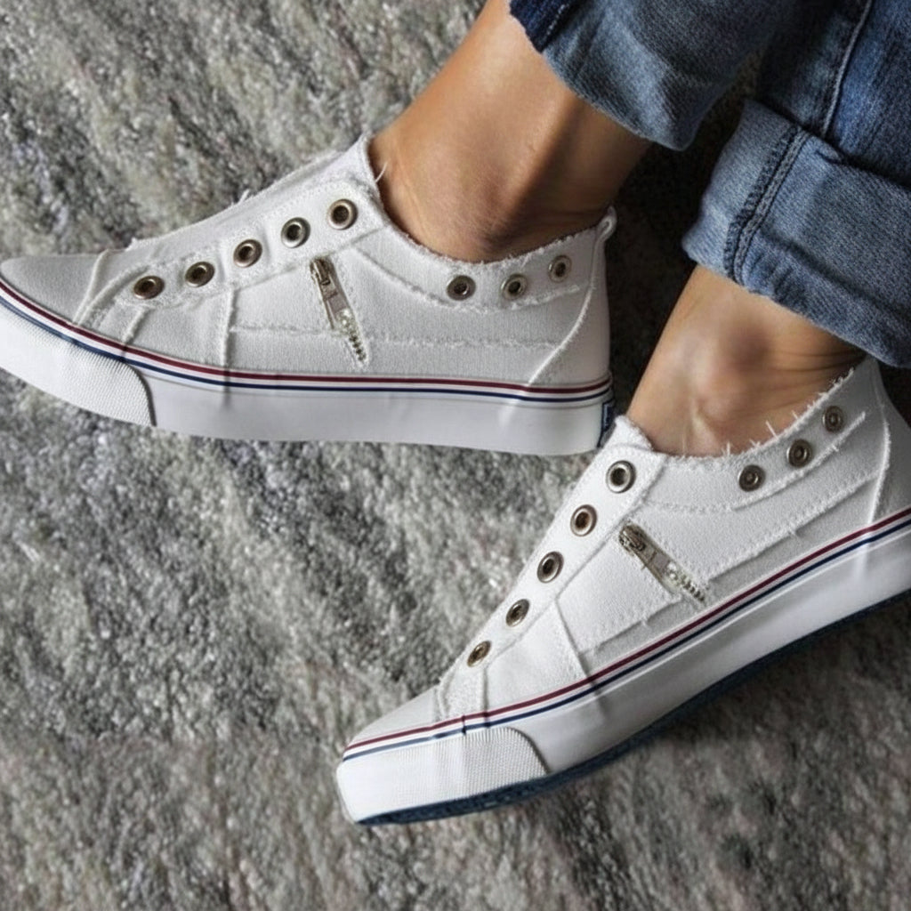 Sneakers Canvas Women Vulcanize Shoes Girl - Easy Pickins