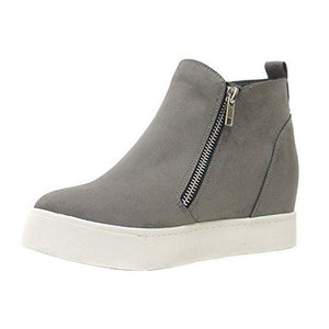 Sneakers Leaopard Platform High Slip on Breathable - Easy Pickins Store