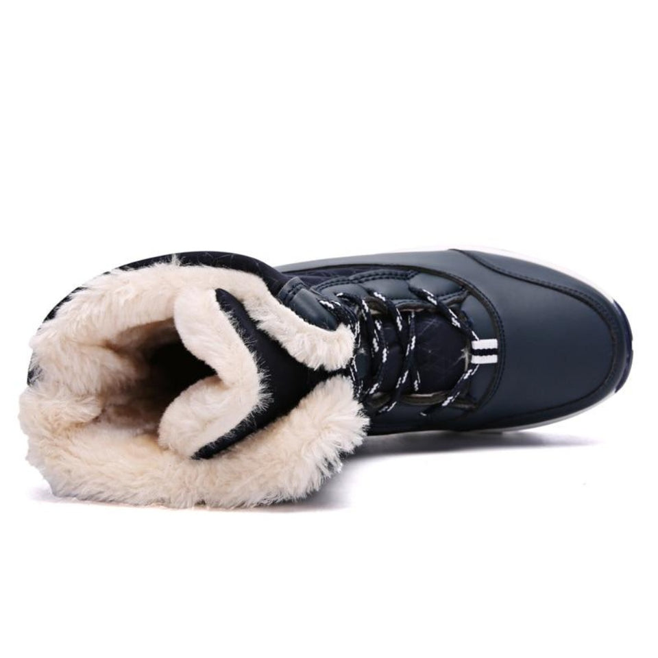 Snow Boots Waterproof Non slip Thick Fur Platform Plus Sizes - Easy Pickins Store