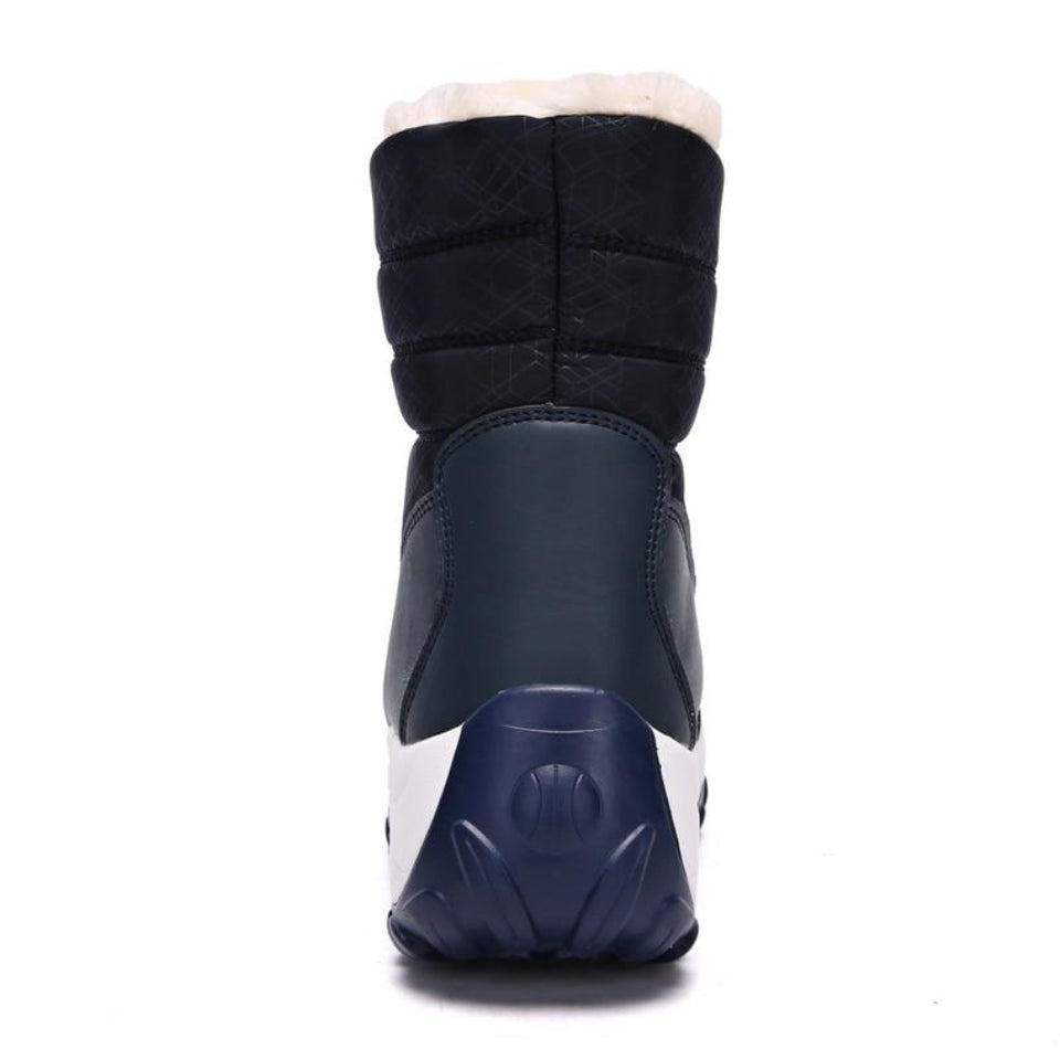 Snow Boots Waterproof Non slip Thick Fur Platform Plus Sizes - Easy Pickins Store
