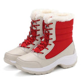 Snow Boots Waterproof Non slip Thick Fur Platform Plus Sizes - Easy Pickins Store