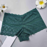 Soft Seamless Lace Safety Short Pants Summer Under Skirt Shorts Hollow out Breathable Short Tights - Easy Pickins Store