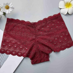 Soft Seamless Lace Safety Short Pants Summer Under Skirt Shorts Hollow out Breathable Short Tights - Easy Pickins Store