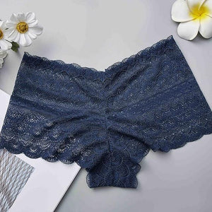 Soft Seamless Lace Safety Short Pants Summer Under Skirt Shorts Hollow out Breathable Short Tights - Easy Pickins Store