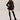 Spring Vintage Perspective Floral Print Dress Women Turtleneck Long Sleeve Chiffon A Line Mini Dress - Easy Pickins Store