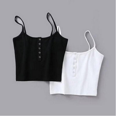 Strap Crop Top Backless Leakage Camisole Tank Tube Breathable - Easy Pickins Store