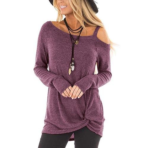 Streetwear Top Slim Solid Color - Easy Pickins Store