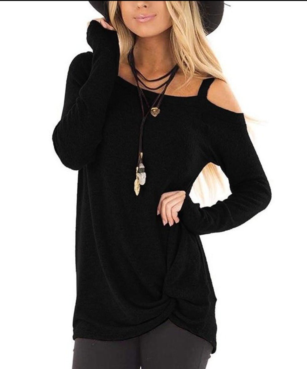 Streetwear Top Slim Solid Color - Easy Pickins Store