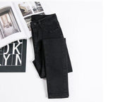 Stretch Pencil Jeans Denim 3 Colors - Easy Pickins Store