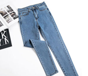 Stretch Pencil Jeans Denim 3 Colors - Easy Pickins Store