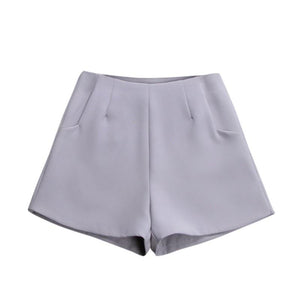 Summer Shorts High Waist Casual Suit Shorts Black White Hot Fashion Women Short Pants - Easy Pickins Store