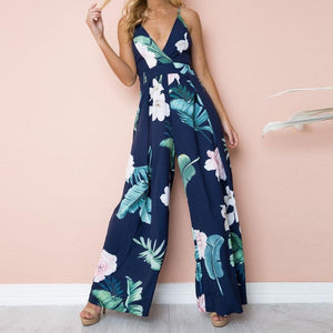 Summer Sleeveless Long Jumpsuit - Easy Pickins Store