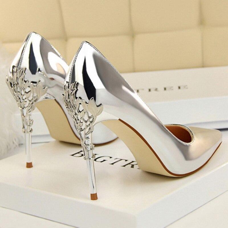 Super High Heels Pumps Leather - Easy Pickins Store