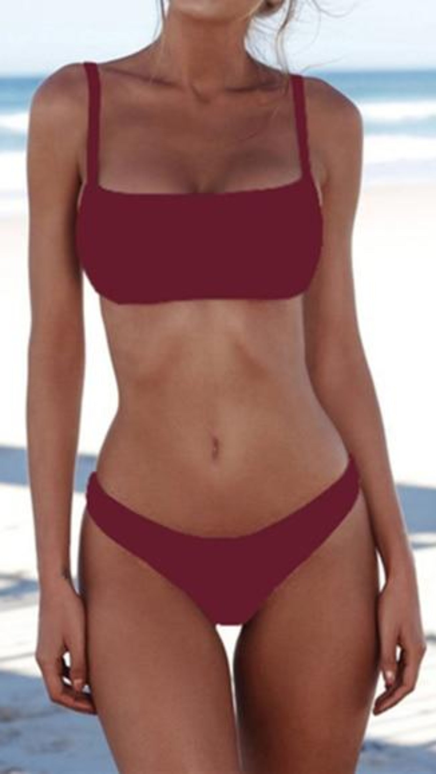 Low Waist Swimming Suit Set Two Pieces - Easy Pickins Store