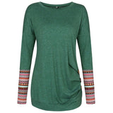 T-shirt Fashion O Neck Long Sleeves - Easy Pickins Store