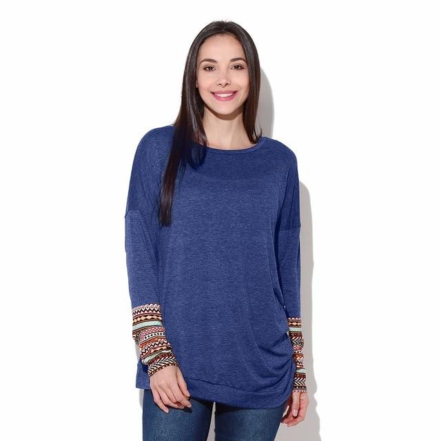 T-shirt Fashion O Neck Long Sleeves - Easy Pickins Store