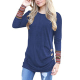 T-shirt Fashion O Neck Long Sleeves - Easy Pickins Store