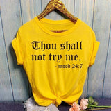 T-shirt Short Sleeve Letter Print - Easy Pickins Store