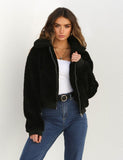 Teddy Bear Faux Fur Coat - Easy Pickins Store