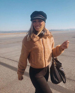 Teddy Bear Faux Fur Coat - Easy Pickins Store