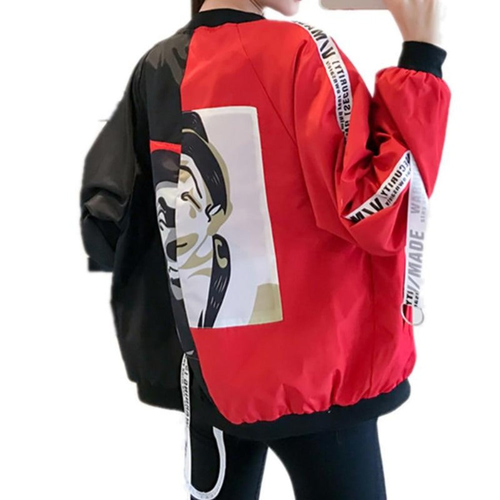 Thin Windbreaker Outwear Bomber Baseball Jacket - Easy Pickins Store