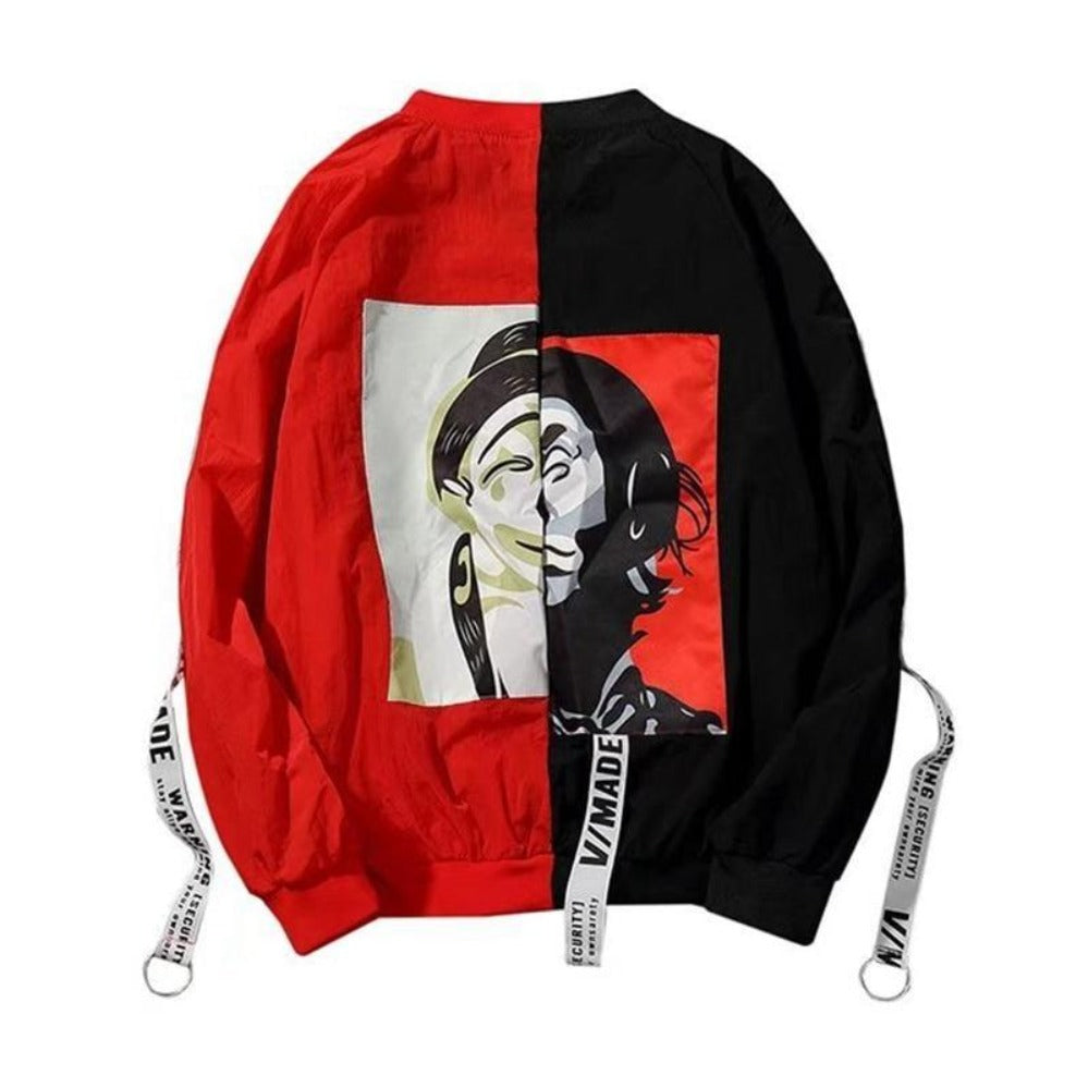 Thin Windbreaker Outwear Bomber Baseball Jacket - Easy Pickins Store
