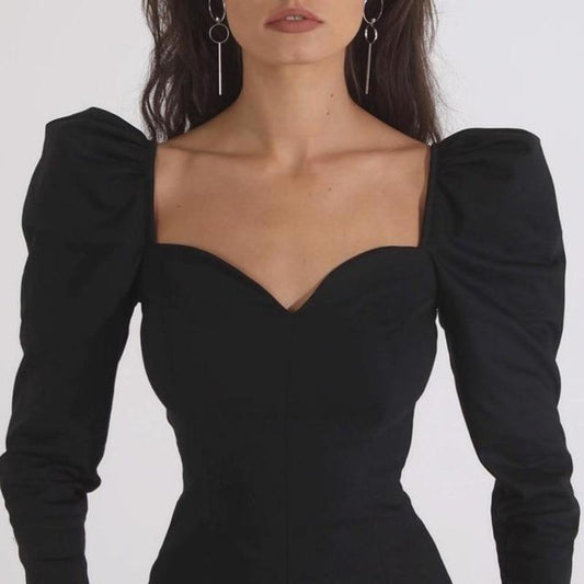 V neck Slim Blouse - Easy Pickins Store