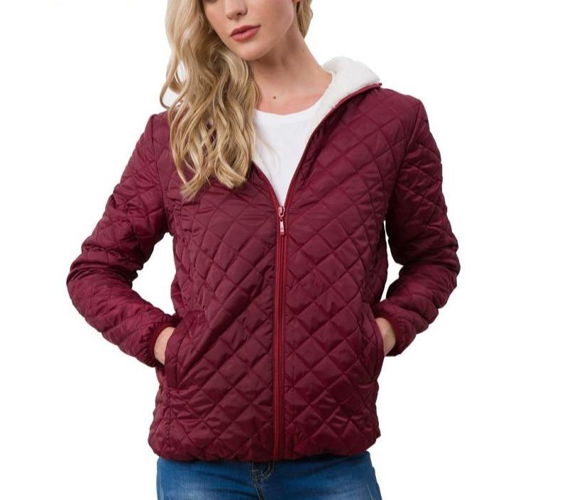Velvet Hooded Cotton Jacket - Easy Pickins Store