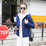 Velvet Hooded Cotton Jacket - Easy Pickins Store