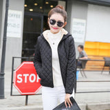 Velvet Hooded Cotton Jacket - Easy Pickins Store