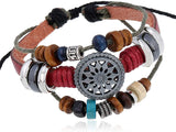 Vintage Bohemia Beaded Bracelet, Multilayer Hand Woven Wristbands, Hemp Cords Wrap Bracelet Jewelry - Easy Pickins Store