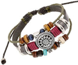 Vintage Bohemia Beaded Bracelet, Multilayer Hand Woven Wristbands, Hemp Cords Wrap Bracelet Jewelry - Easy Pickins Store