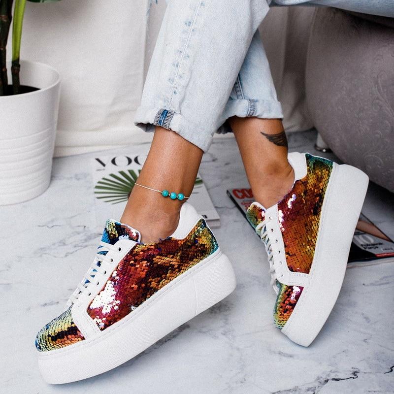 Vulcanize Comfort Platform Sneakers - Easy Pickins Store