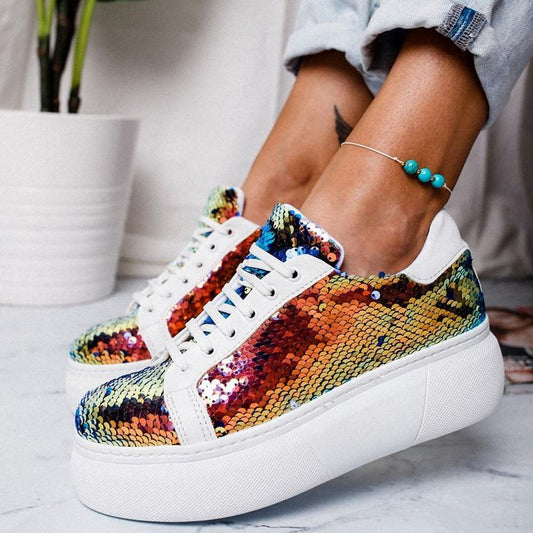 Vulcanize Comfort Platform Sneakers - Easy Pickins Store