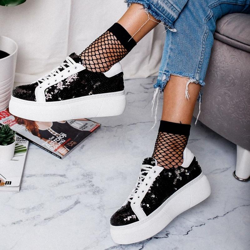 Vulcanize Comfort Platform Sneakers - Easy Pickins Store