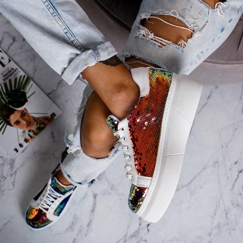Vulcanize Comfort Platform Sneakers - Easy Pickins Store