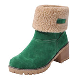 Warm Short Plush Flock Boots - Easy Pickins Store