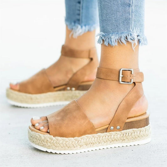 Wedges High Heels Flip Flop Sandals - Easy Pickins Store