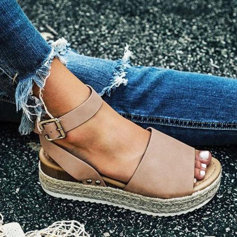 Wedges High Heels Flip Flop Sandals - Easy Pickins Store
