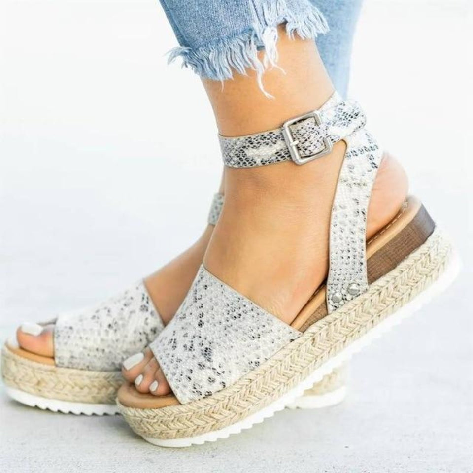 Wedges Sandals Shoes Women Heels Torridity Shoes Flop Chaussures Sandals Middle Heels - Easy Pickins Store