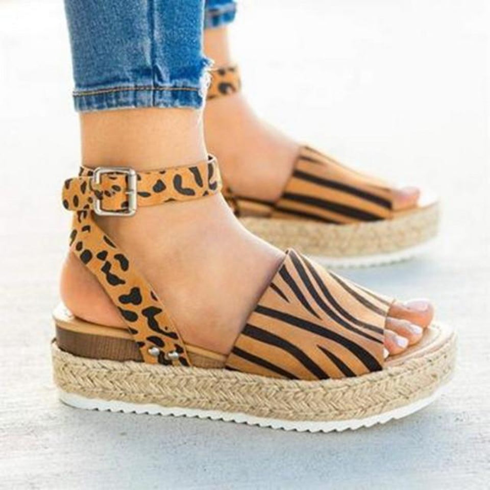 Wedges Sandals Shoes Women Heels Torridity Shoes Flop Chaussures Sandals Middle Heels - Easy Pickins Store