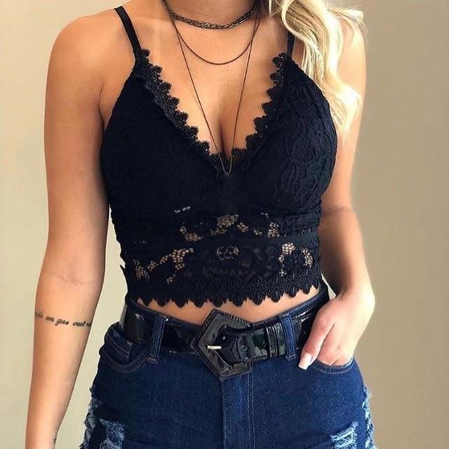 Wireless Lace Bra Push up Plus Sizes - Easy Pickins Store